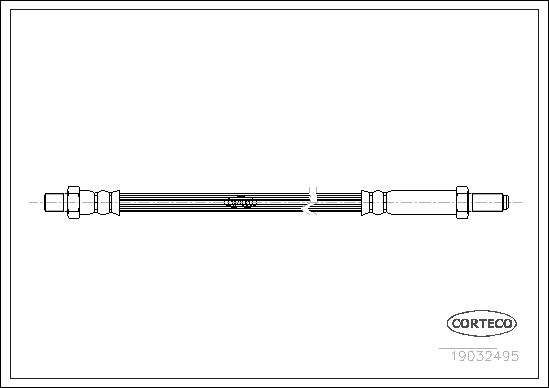 CORTECO 19032495 Brake Hose