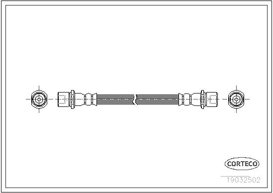 CORTECO 19032502 Brake Hose
