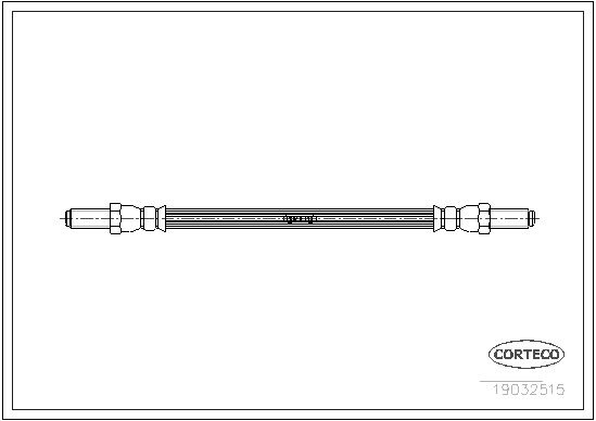 CORTECO 19032515 Brake Hose