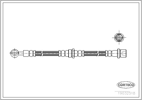 CORTECO 19032518 Brake Hose