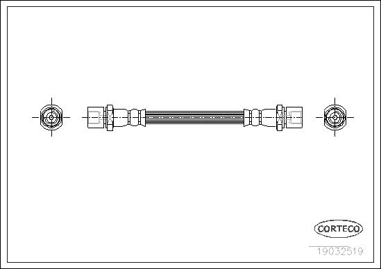 CORTECO 19032519 Brake Hose