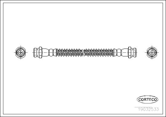 CORTECO 19032533 Brake Hose