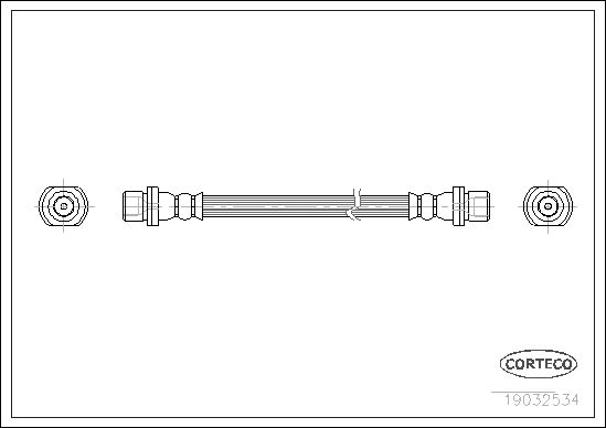CORTECO 19032534 Brake Hose