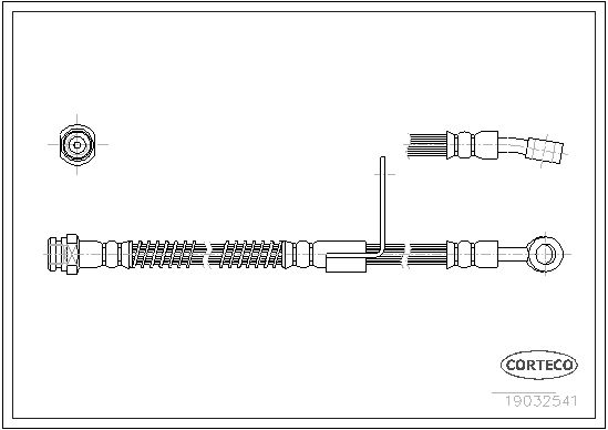 CORTECO 19032541 Brake Hose