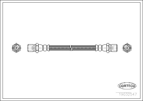 CORTECO 19032547 Brake Hose