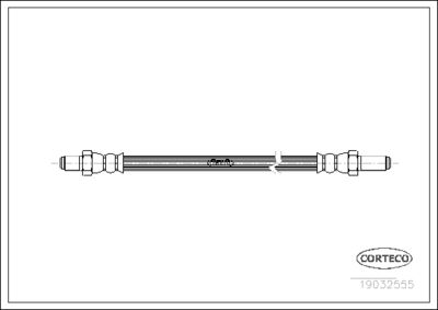 Brake Hose CORTECO 19032555