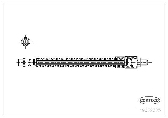 CORTECO 19032565 Brake Hose