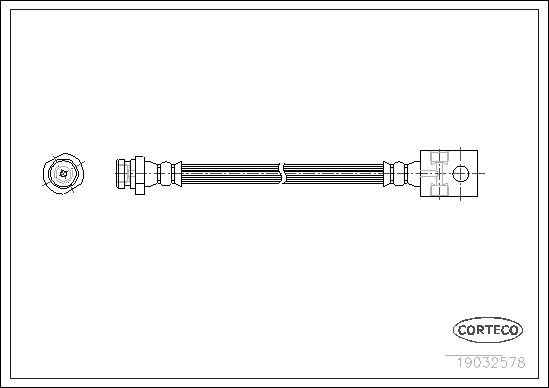 CORTECO 19032578 Brake Hose