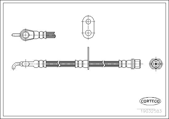 CORTECO 19032583 Brake Hose