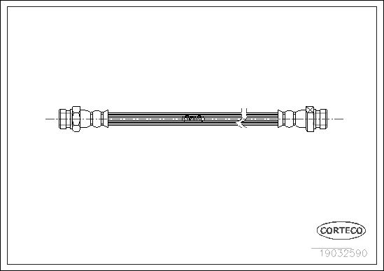 CORTECO 19032590 Brake Hose