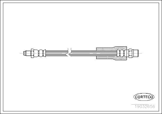 CORTECO 19032656 Brake Hose