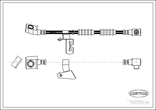 CORTECO 19032658 Brake Hose