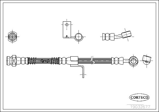CORTECO 19032677 Brake Hose