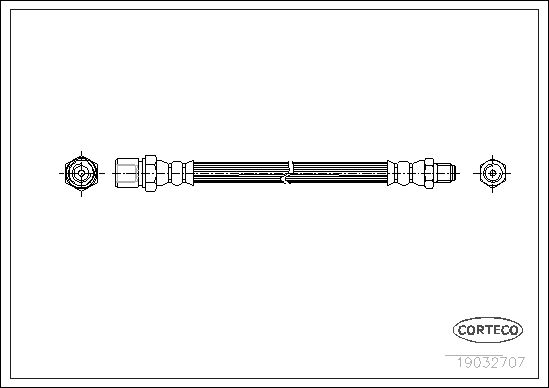 CORTECO 19032707 Brake Hose