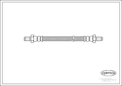 Brake Hose CORTECO 19032717