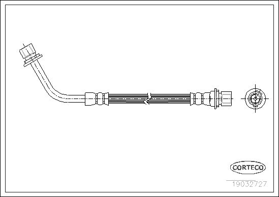 CORTECO 19032727 Brake Hose