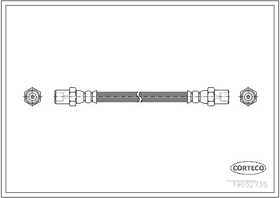 CORTECO 19032735 Brake Hose