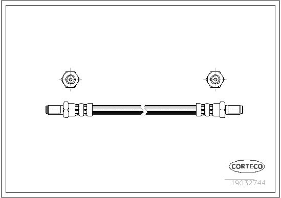 CORTECO 19032744 Brake Hose