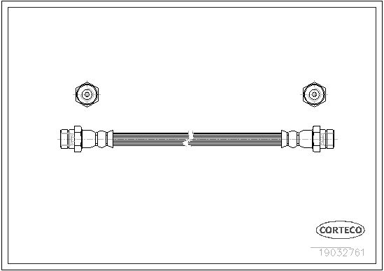 CORTECO 19032761 Brake Hose