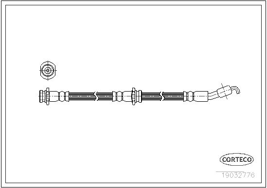 CORTECO 19032776 Brake Hose