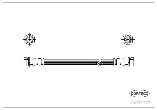 CORTECO 19032777 Brake Hose