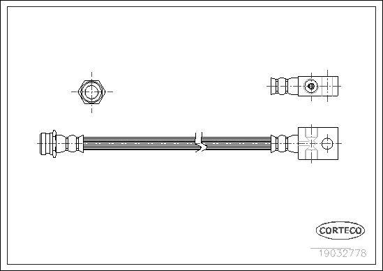 CORTECO 19032778 Brake Hose