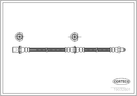 CORTECO 19032801 Brake Hose