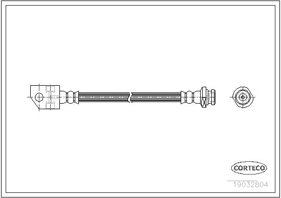 CORTECO 19032804 Brake Hose