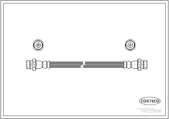 CORTECO 19032806 Brake Hose