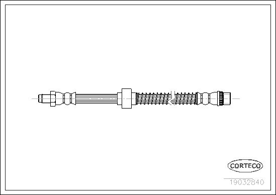 CORTECO 19032840 Brake Hose