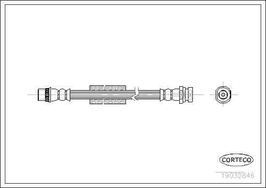CORTECO 19032846 Brake Hose
