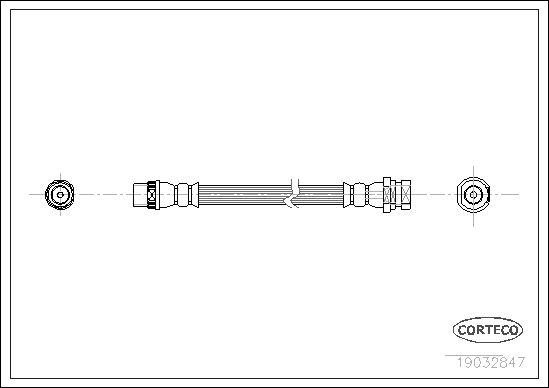 CORTECO 19032847 Brake Hose