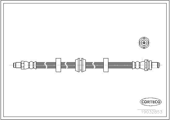 CORTECO 19032853 Brake Hose