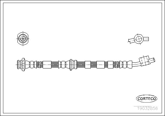 CORTECO 19032856 Brake Hose