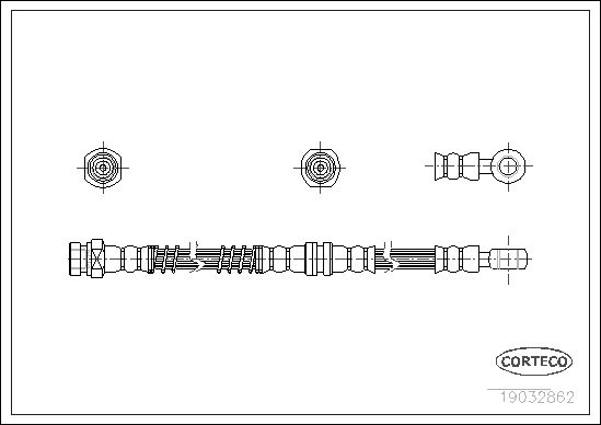 CORTECO 19032862 Brake Hose