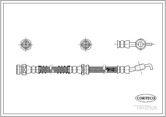 CORTECO 19032926 Brake Hose