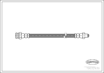 Brake Hose CORTECO 19032930
