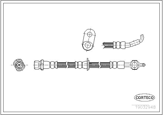 CORTECO 19032948 Brake Hose