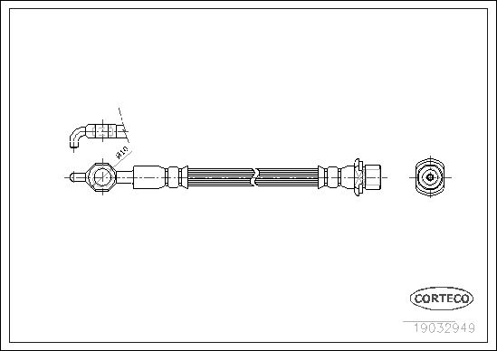 CORTECO 19032949 Brake Hose