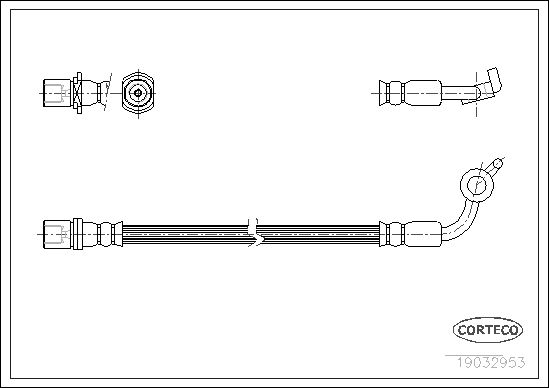 CORTECO 19032953 Brake Hose