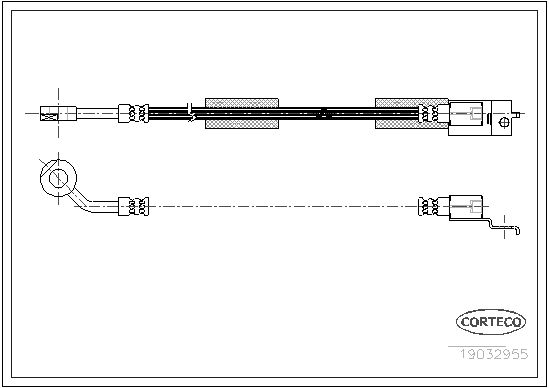 CORTECO 19032955 Brake Hose