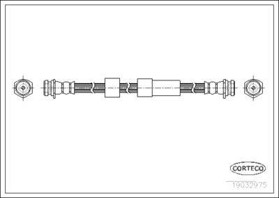 Brake Hose CORTECO 19032975