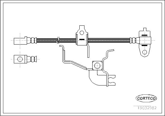 CORTECO 19032982 Brake Hose