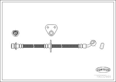 Brake Hose CORTECO 19032989