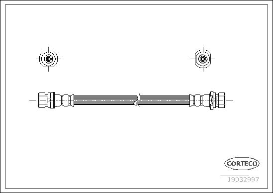 CORTECO 19032997 Brake Hose