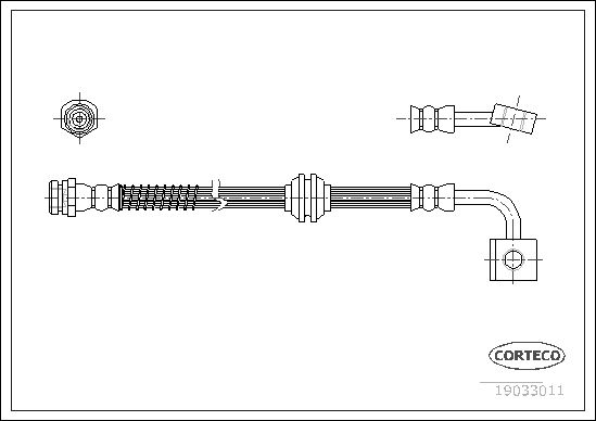 CORTECO 19033011 Brake Hose
