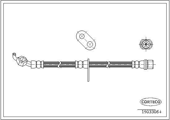 CORTECO 19033064 Brake Hose