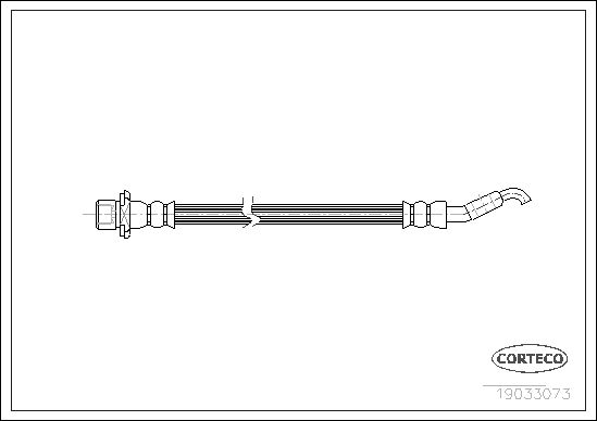 CORTECO 19033073 Brake Hose