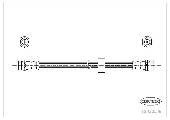 CORTECO 19033508 Brake Hose