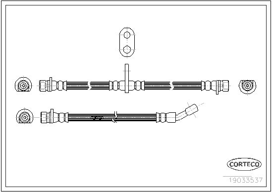 CORTECO 19033537 Brake Hose
